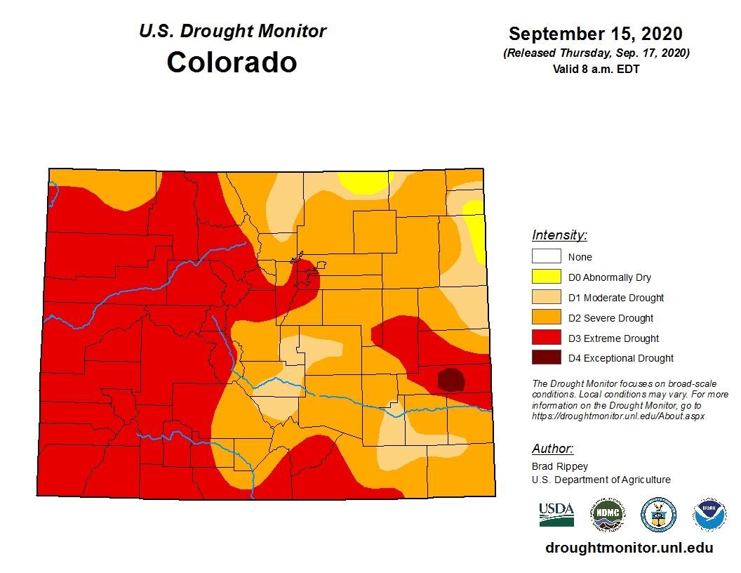 Colorado drought conditions